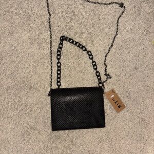 Mix No. 6 Black Chain Crossbody Bag